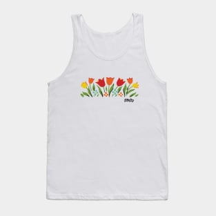 Fire King Tulips Tank Top